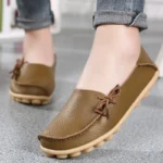 Shoes for Women Moccasins Flats  Woman Loafers Genuine Leather