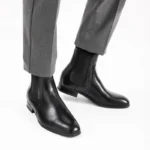 40~46 Chelsea Boots Men 2024 Brand Comfortable Fashion Leather Men Boots #KD431 - Image 4