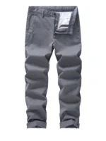 Men’s Classic Straight White Cotton Jean
