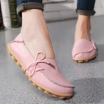 Shoes for Women Moccasins Flats  Woman Loafers Genuine Leather
