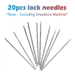 Dreadlocks Maker with 6 Head, Electric Dreadlock Machine for Loc, Mini Handheld Dreadlock Crochet Braiding Machine