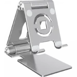 360° Rotation Tablet Stand for iPad, Adjustable Foldable Tablet Holder,Aluminum Phone Stand Compatible with iPad Pro/ Air/ Mini