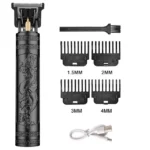 Carving Hair Clipper Professional Hair Cutting Machine Barber Rechargeable Hair Trimmer Metal Haircut Machine Clipper for Men