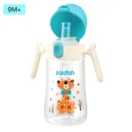 Clamshell Baby Feeding Bottle Silicone Straw Spill-Proof Leak-Resistant Toddler Training Drinking Water Sippy Cup - Image 17