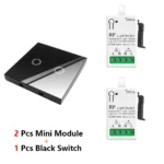 Diese 86 Wireless Touch Light Switch 433MHz Remote Transmitter, AC 110V~250V 10A Relay Receiver Interruptor for home improvement - Image 13