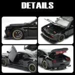 1:32 Dodge Challenger SRT Hellcat Redeye V8 Alloy Metal Diecast Model American Muscle Sports Car Collection Of Hobby Decorations - Image 6