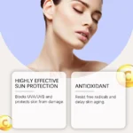 Sun Protection Spray Broad Spectrum SPF 50 UVA UVB Protection Sunburn Prevention Waterproof Lightweight Lasting Sunscreen Mist