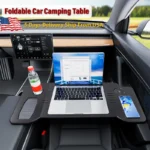 Desk for Tesla Model 3 / Y / S 2025 Car Steering Wheel Laptop Tray Food Desk Portable Office Table for Tesla Model 3 Model Y