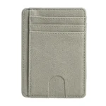 New RFID Blocking Men's Leather Wallet Slim Credit Card Holder Business Male Portable Mini Travel Purse For Man - Image 15