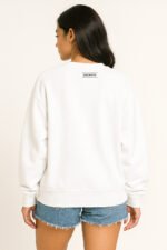 White Sweater with Gold Star - Image 3