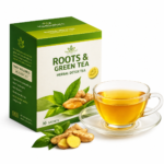 Roots & Green Tea – Herbal Detox Tea
