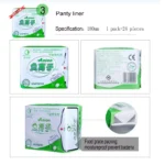 10 Pack Love Moon Anion Sanitary Pads 100% Cotton Anion Pads Winalite Anion Love Moon Strip Panty Liner Feminine Hygiene Product - Image 5