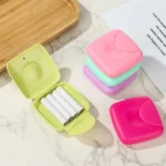 Portable Tampons Storage Boxes Cotton Sliver Organizer Tampon Container Soap Box Jewellery Holder Travel Supply Large Capacity - Image 4