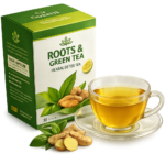 Roots & Green Tea – Herbal Detox Tea