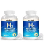Docteat H2 Molecular Hydrogen Tablets – Potent Antioxidant for Cellular Energy, Brain Health & Healthy Aging, 90 Count