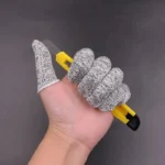 New Anti Cutting Finger Gloves Cut Resistant Safety Gloves For Kitchen Work Sculpture Picker Matching Fingertips Protector 10pcs - Image 2