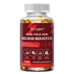 Iron + Folic Acid Supplement, with Vitamin C, B12 & Zinc, Blood Strengthener, Circulation Support Immune Support - Image 7