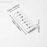 【SSummer10】Reusable Color-Coded Pill Organizer Attach-Medication Tracker Reminder System for Vitamin Bottles Schedule【SS】