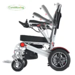 Electric Foldable EV Wheelchair with Breathable Function Foldable Motorized Chair for Rehabilitation Therapy Supplies