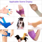 10 Rolls Athletic Wrap Tape Self Adhesive Elastic Bandage Sports Protector Knee Finger Wrist Pet Shoulder Tattoo Accessories - Image 6