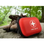 Portable First Aid Kit in Hard Shell Case with Carabiner Clip & Compact Emergency Medical Bag for Home, Outdoor, Travel, Cam;’&*