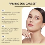 AH-8 Firming Neck Cream Moisturizer Anti Aging Smoothing Wrinkles Electric Massage Polypeptide Eye Cream Eye & Neck Skincare Set