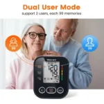 Sinocare Blood Pressure Monitor Digital Sphygmomanometer Automatic Tensiometer Tonometer Home Medical Use Heart Rate Pulse Meter - Image 4