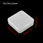 Portable Tampons Storage Boxes Cotton Sliver Organizer Tampon Container Soap Box Jewellery Holder Travel Supply Large Capacity - Image 10