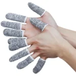New Anti Cutting Finger Gloves Cut Resistant Safety Gloves For Kitchen Work Sculpture Picker Matching Fingertips Protector 10pcs - Image 5