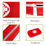 1/2/4pcs Multilayer Pockets Portable Outdoor First Aid Kit Waterproof EVA Bag For Emergency Medical Treatment In Traveln Family - Image 3
