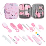 20pcs Healthcare Kit with Portable Case- Comprehensive Health & Grooming Set with Ear Spoon, Nail Clippers, Comb, Brushes & More - Image 7