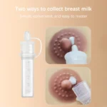 Colostrum Collector Breast Milk Collection Baby Feeding And Medicine Reusable Breastfeeding Device - Image 4