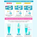 16pcs/set Pro Comfort Tampons (mini / regular / super plus) Menstrual Care