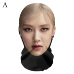 Full Face Mask Interesting 3D Printed Seamless Simulation Mesh Mask For Men Women 박채영 Apt Songs Party Supplies Cosplay Props - Image 7