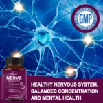 Nerve Support Supplements – Supports Healthy Nerve Function, Blood Flow, Circulation,Antioxidant,120 Capsules