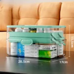 Household Medicine Box Large-capacity Medicine Multi-layer Sorting Storage Box Portable Storage Box for Groceries - Image 19