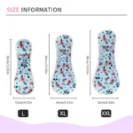 AIO 1Pc Washable Women Sanitary Pads Panty Liner Reusable Period pads Hygienic and Soft Cotton Mesh Menstrual Accessories