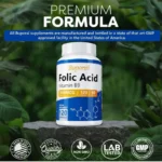 Folic Acid Supplement - Heart Health, Nervous System Health, Prenatal Support - Image 6