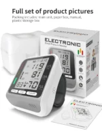 Automatic Wrist Sphygmomanometer by Kiuzou – Digital Blood Pressure Monitor with Pulsometer and Electronic Voltmeter