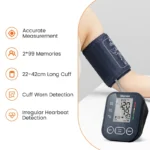 Sinocare Blood Pressure Monitor Digital Sphygmomanometer Automatic Tensiometer Tonometer Home Medical Use Heart Rate Pulse Meter - Image 2