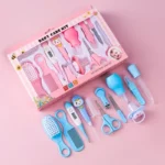 Brush, Nail Clipper Set, Food Grade Safe, Baby Medication Care Set, 12 Piece Baby Care Set, Baby Comb, Non-toxic, Easy to Clean