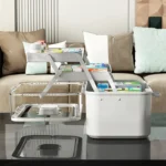 Household Medicine Box Large-capacity Medicine Multi-layer Sorting Storage Box Portable Storage Box for Groceries - Image 4