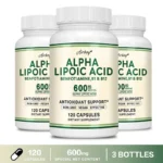 Alpha Lipoic Acid Capsules - Promotes Nervous System Health, Blood Circulation, Cardiovascular Support, Brain Health - Image 9