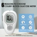 LinkSun G-425-1/-2/-3 Glucosemeter Monitor Complete Kit 10/50/100pcs Test Strips Blood Sugar Tester Diabetes Blood Glucose Meter - Image 2