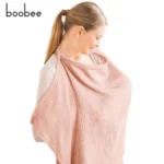 1Pc Gauze Nursing Cover, Nursing Apron, Multi-Purpose Car Seat Stroller Cover, Multi-Color Optional, Breathable 100% Nursing Cover Cloth Artifact, Outdoor Anti-Exposure Nursing Towel When Going Out. Perfect Gift for Mom. - Image 9