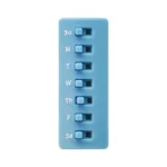 【SSummer10】Reusable Color-Coded Pill Organizer Attach-Medication Tracker Reminder System for Vitamin Bottles Schedule【SS】