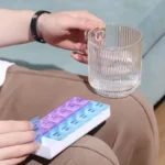 Weekly 14 Grids 7 Days Pill Box Portable Travel Cases Organizer Pill Container Storage Tablets Vitamin Medicine Box - Image 2