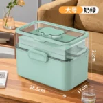 Household Medicine Box Large-capacity Medicine Multi-layer Sorting Storage Box Portable Storage Box for Groceries - Image 18