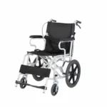 Foldable Wheelchair Lightweight Travel Mobility Chair Portable Transport Chair Breathable Seat Anti Bedsore Brake for Elderly - Image 8
