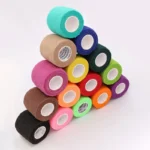 10 Rolls Athletic Wrap Tape Self Adhesive Elastic Bandage Sports Protector Knee Finger Wrist Pet Shoulder Tattoo Accessories - Image 4